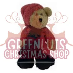 Christmas Teddy Bear with Santa Hat